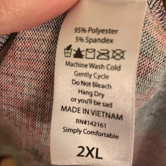 ❤️Valentines Lularoe Caroline❤️ - Picture 6 of 7